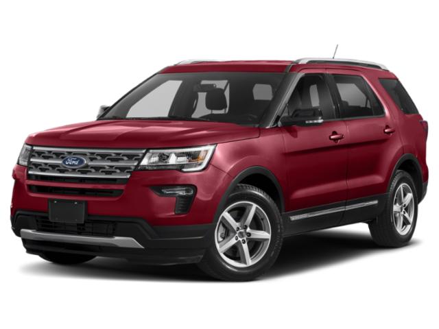 2018 ford explorer red