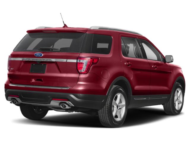 2018 ford explorer red