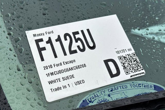 2010 Ford Escape XLT Pre-Owned 2010 Ford Escape XLT Pre-Owned