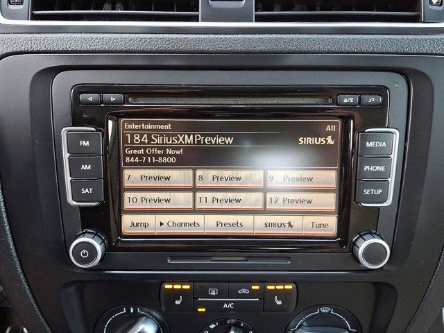 2012 Volkswagen Jetta Sedan SE w/Convenience & Sunroof PZEV