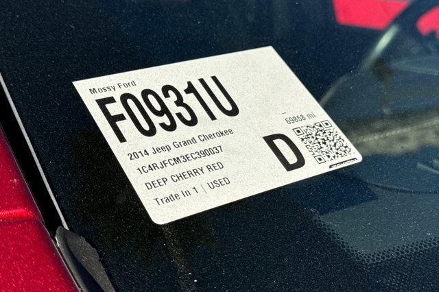 2014 Jeep Grand Cherokee Overland Pre-Owned 2014 Jeep Grand Cherokee Overland Pre-Owned