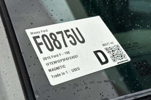 2015 Ford F-150 XLT Pre-Owned 2015 Ford F-150 XLT Pre-Owned