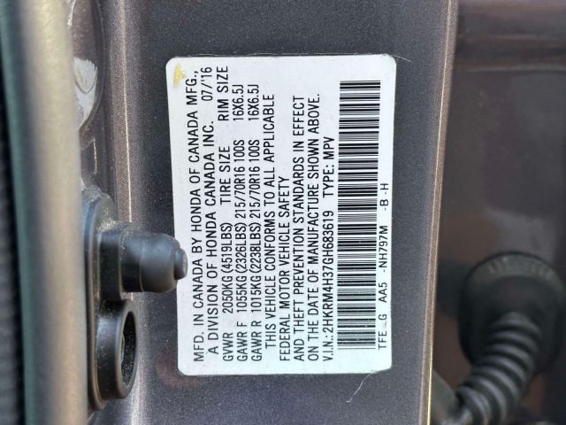 2016 Honda CR-V AWD 5dr LX