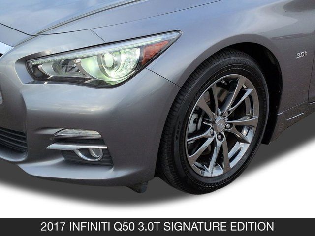 2017 INFINITI Q50 3.0t Signature Edition