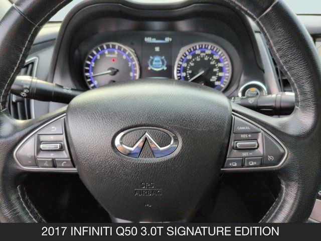 2017 INFINITI Q50 3.0t Signature Edition