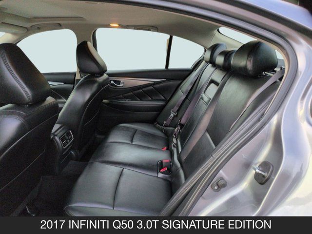 2017 INFINITI Q50 3.0t Signature Edition