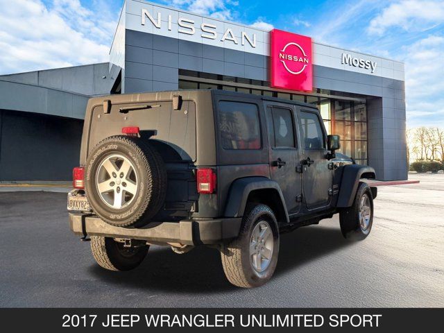 2017 Jeep Wrangler Unlimited Sport
