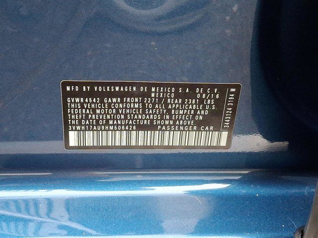 2017 Volkswagen Golf Alltrack SEL
