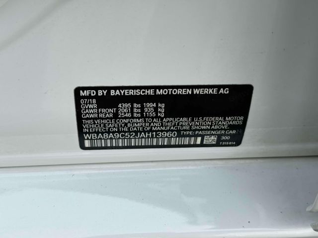 2018 BMW 3 Series 320i Sedan