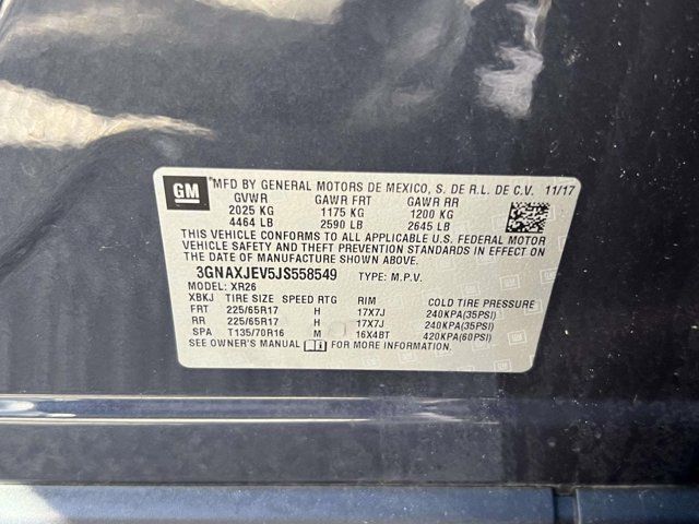 2018 Chevrolet Equinox LT