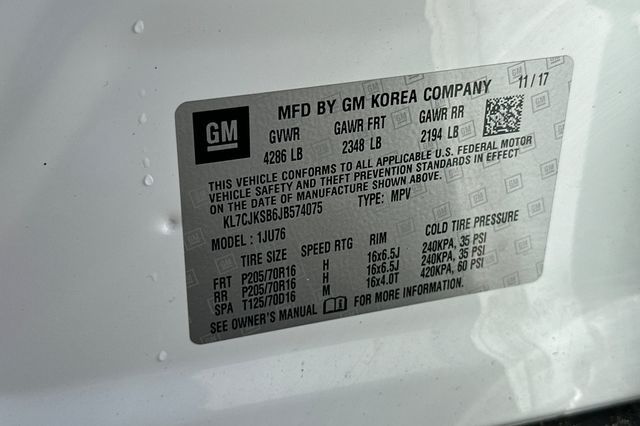 2018 Chevrolet Trax LS