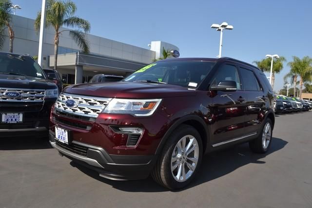 2018 ford explorer red