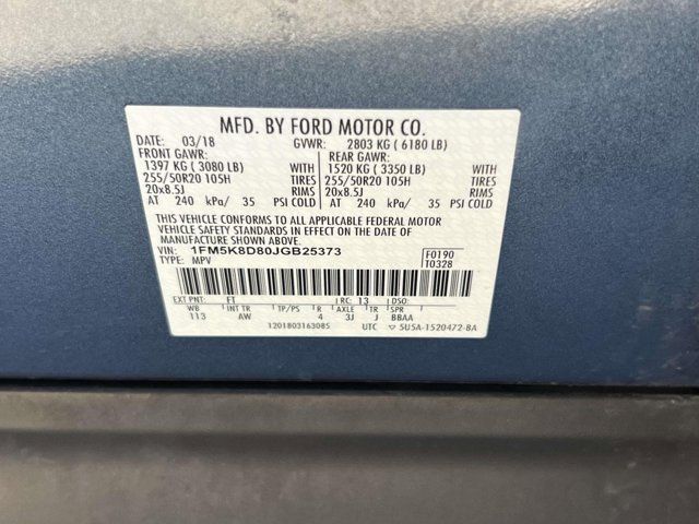 2018 Ford Explorer XLT