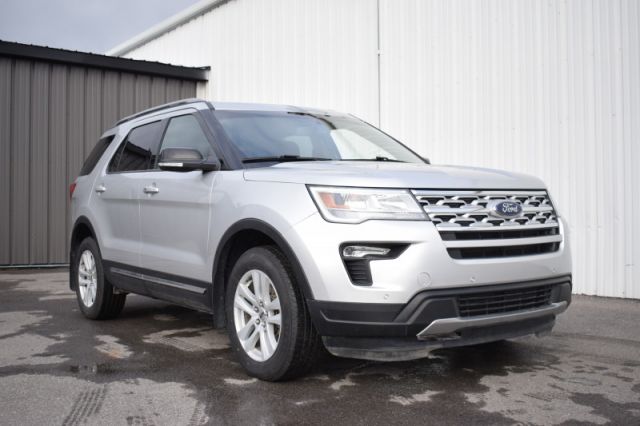 18 Ford Explorer Xlt 4wd 3rd Row Silver 3 5l V6 Cylinder Engine Carleton Place Ford
