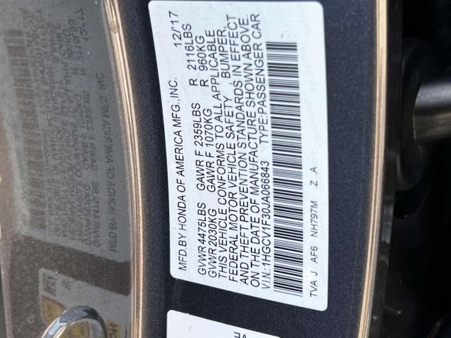 2018 Honda Accord Sedan Sport 1.5T CVT