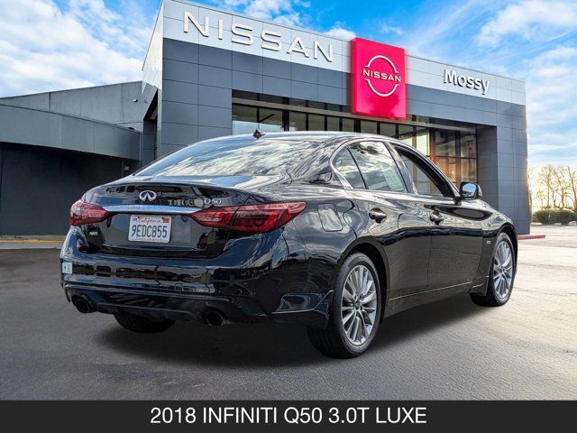 2018 Infiniti Q50 3.0t LUXE 2018 Infiniti Q50 3.0t LUXE