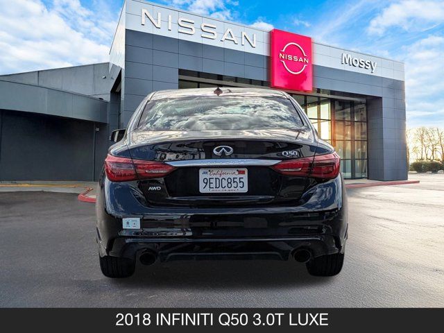 2018 Infiniti Q50 3.0t LUXE 2018 Infiniti Q50 3.0t LUXE