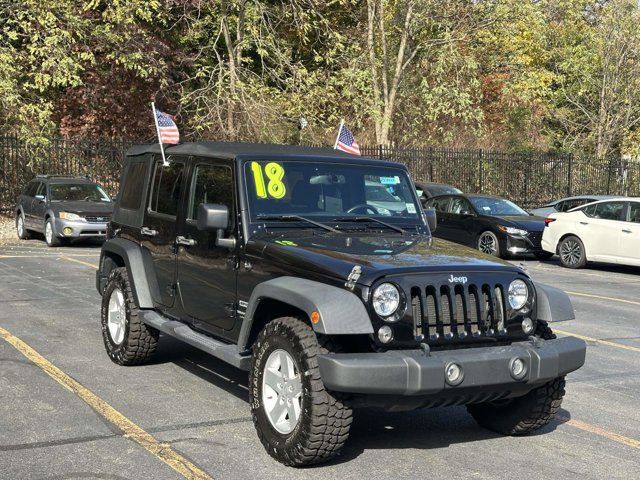 2018 Jeep Wrangler JK Unlimited Sport S 2018 Jeep Wrangler JK Unlimited Sport S