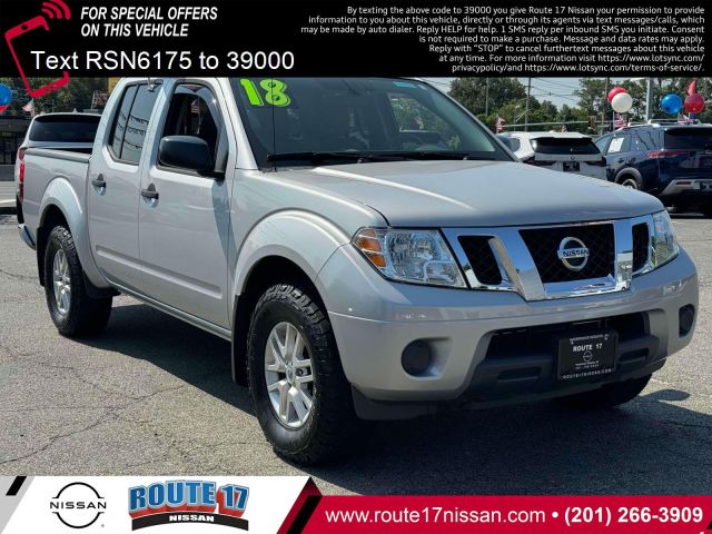 2018 Nissan Frontier Crew Cab 4x4 SV V6 Auto