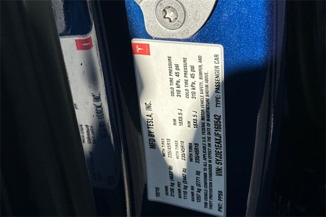 2018 Tesla Model 3 Long Range