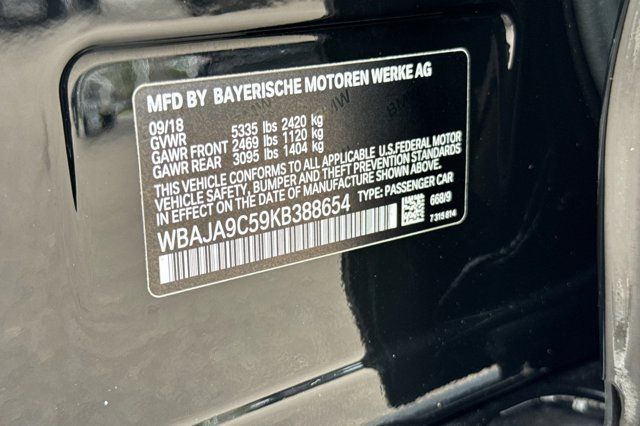 2019 BMW 5 Series 530e iPerformance Certified Pre-Owned 2019 BMW 5 Series 530e iPerformance Certified Pre-Owned