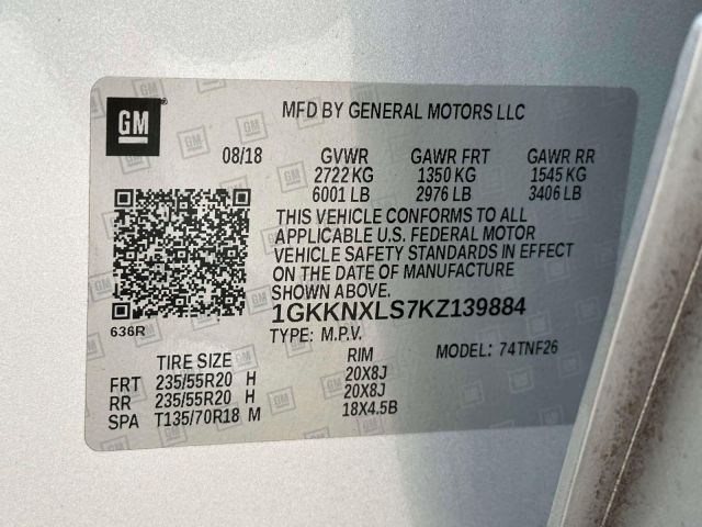 2019 GMC Acadia AWD 4dr Denali