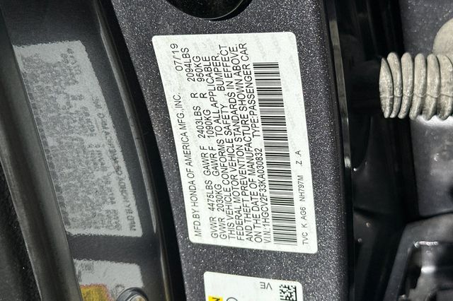 2019 Honda Accord Sport 2.0T