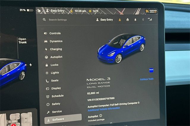 2019 Tesla Model 3 Long Range
