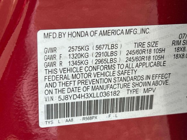 2020 Acura MDX SH-AWD 7-Passenger