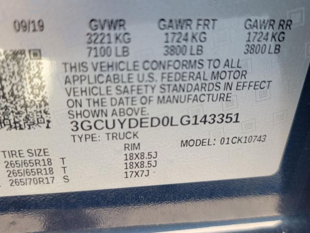 2020 Chevrolet Silverado 1500 4WD Crew Cab 157 LT