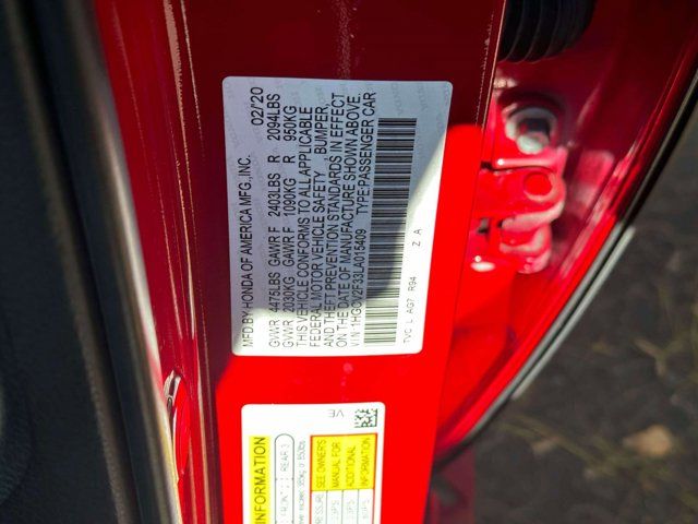 2020 Honda Accord Sedan Sport 2020 Honda Accord Sedan Sport