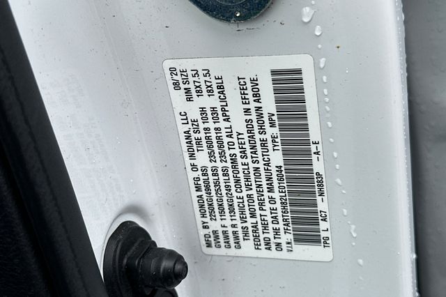 2020 Honda CR-V Hybrid EX-L 2020 Honda CR-V Hybrid EX-L