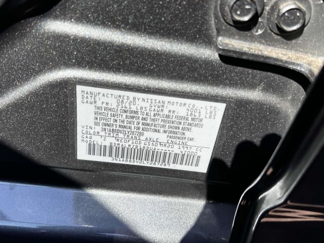 2020 Nissan Sentra SR CVT