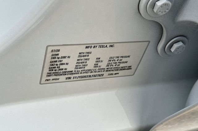 2020 Tesla Model Y Long Range