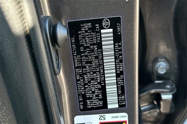 2020 Toyota Camry Hybrid SE 2020 Toyota Camry Hybrid SE