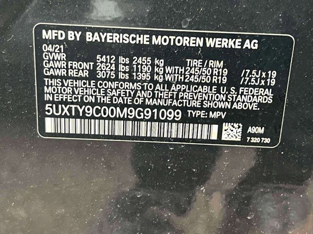2021 BMW X3 M40i
