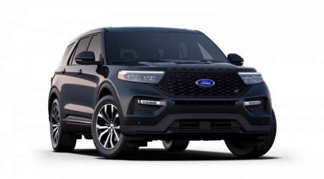 2021 Ford Explorer ST Agate Black, 3.0L EcoBoost® V6 Engine with Auto