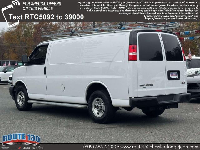 2021 GMC Savana Cargo Van RWD 2500 135 2021 GMC Savana Cargo Van RWD 2500 135