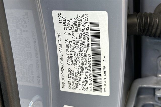 2021 Honda Accord Sport 2021 Honda Accord Sport