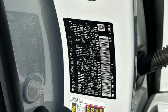 2021 Honda Clarity Plug-In Hybrid Base