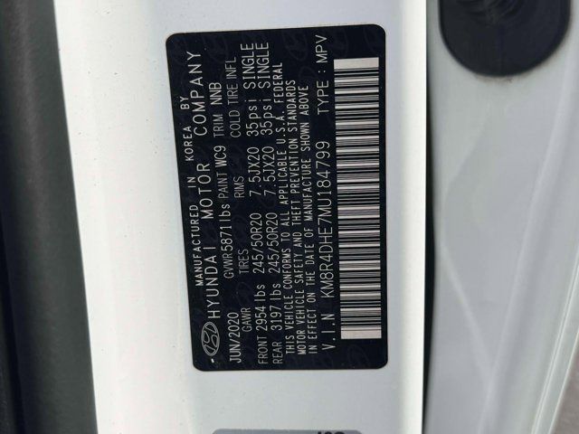 2021 Hyundai Palisade SEL 2021 Hyundai Palisade SEL