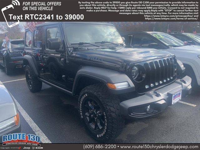 2021 Jeep Wrangler Unlimited Willys 4x4 2021 Jeep Wrangler Unlimited Willys 4x4