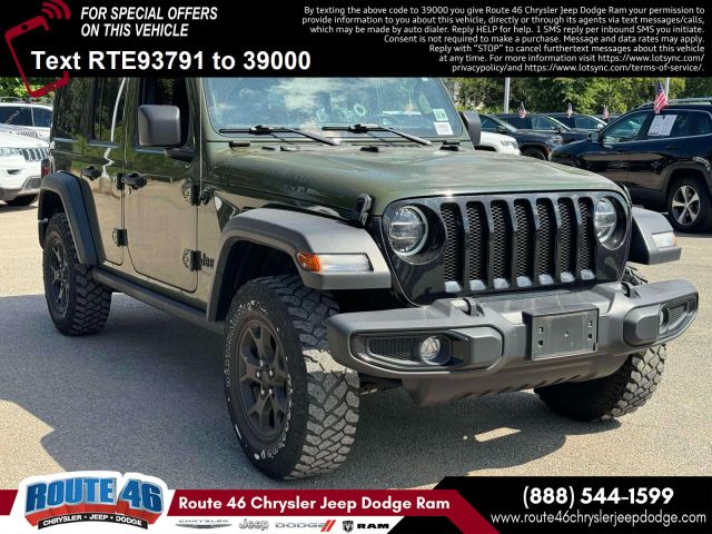 2021 Jeep Wrangler Unlimited Willys 4x4