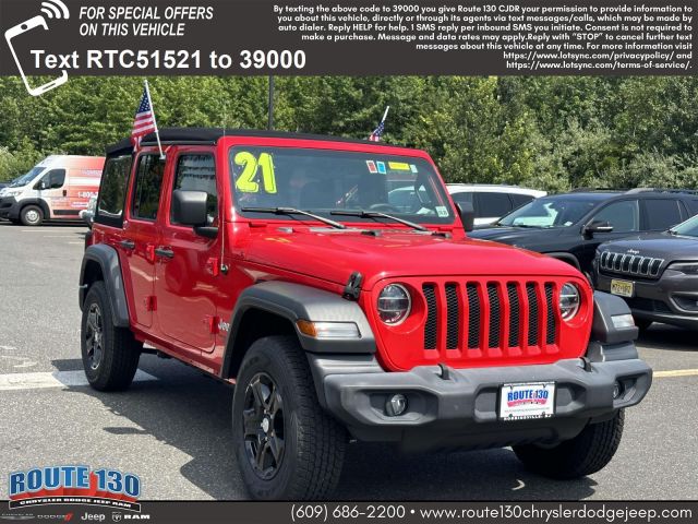 2021 Jeep Wrangler Unlimited Sport S 4x4