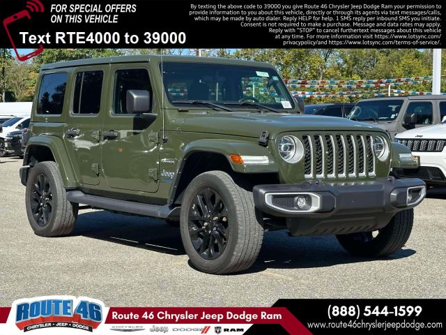 2021 Jeep Wrangler 4xe Unlimited Sahara 4x4 2021 Jeep Wrangler 4xe Unlimited Sahara 4x4