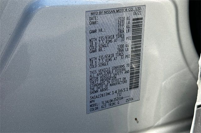 2021 Nissan Murano SV