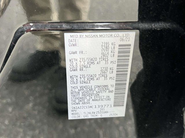 2021 Nissan Murano SL 2021 Nissan Murano SL