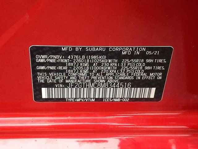 2021 Subaru Crosstrek Limited