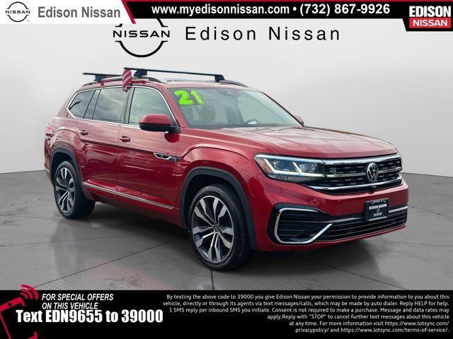 2021 Volkswagen Atlas 3.6L V6 SEL Premium R-Line 2021 Volkswagen Atlas 3.6L V6 SEL Premium R-Line