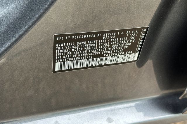 2021 Volkswagen Jetta 1.4T S 2021 Volkswagen Jetta 1.4T S